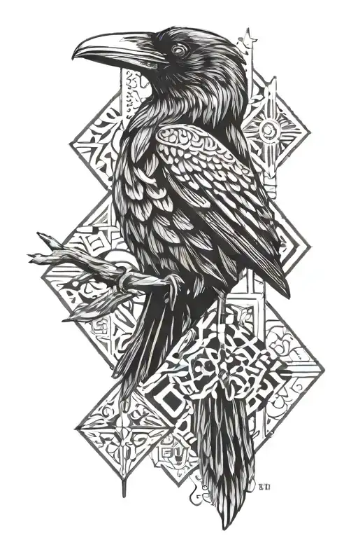 Raven And Shapes