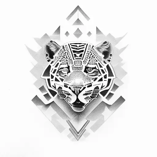 Aztec Women Jaguar Worrior Traditional