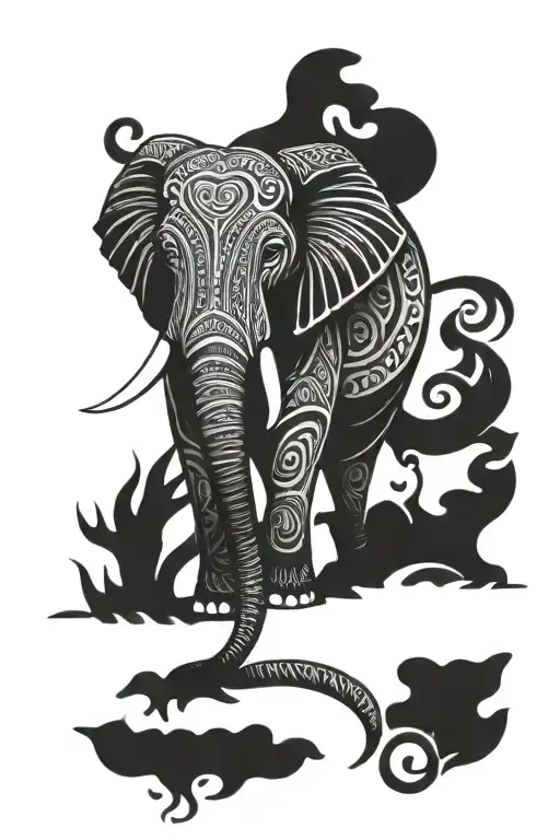 Elephant Tribal