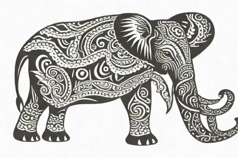 Elephant Tribal
