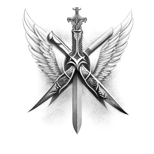 The Sword Of The Archangel Micheal