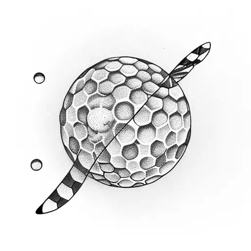 Dragonfly Golf Ball