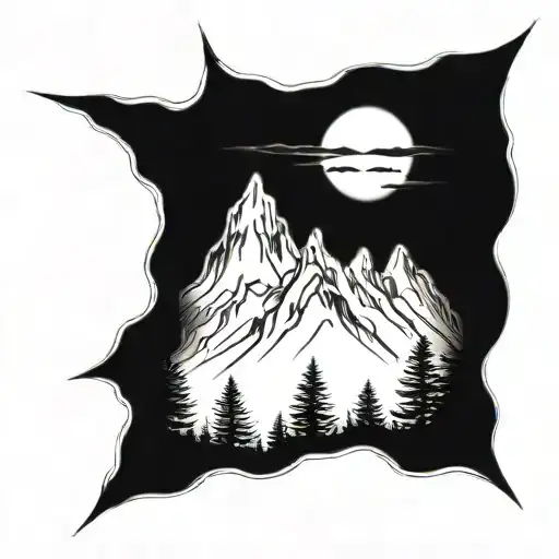 Smoky Mountain Tattoo Ideas Based