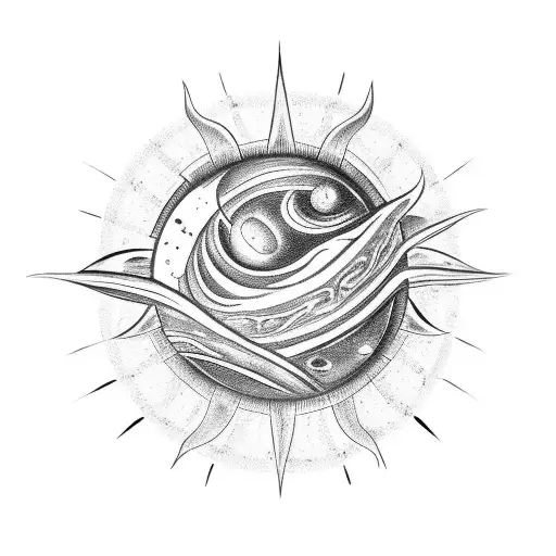 All Nine Planets Around Sun