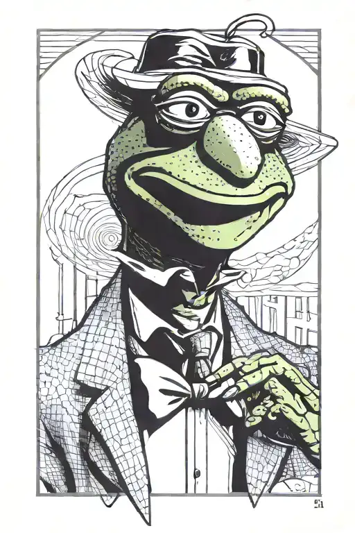 Kermit The Frog As Rod Serling