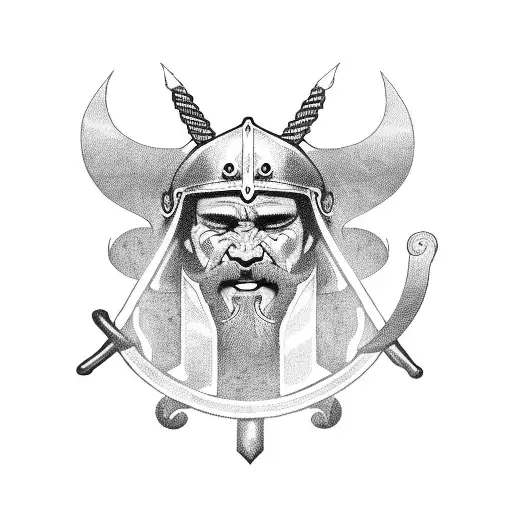 Viking With Son's Birthday