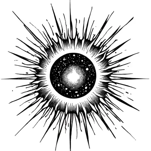 Rising Sun In A Universe