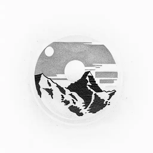 A Beautiful Sunrise Over The Rocky Mountains