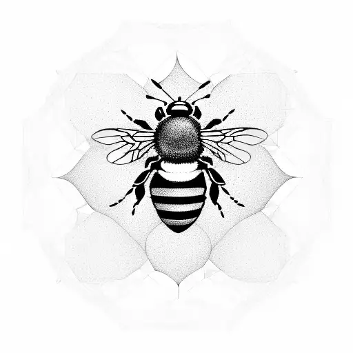 Bee Mandala