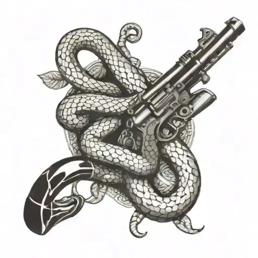 Snakes And Gun