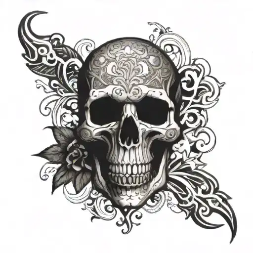 Ghazal Skull Design