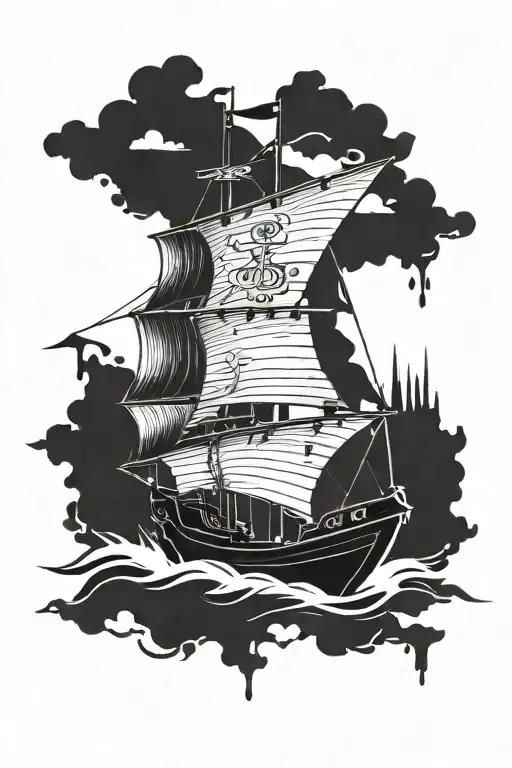 Boat Walking The Plank With Scroll And Everlong Lyrics