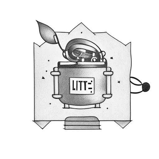 Music Box With The Sentence Let It Be