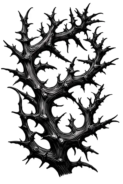 Thorn Branch Background