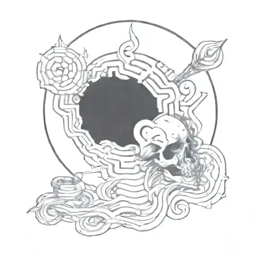 Overthinking Disorder Awareness Symbol