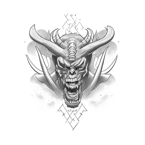 Demon Eattin A Person