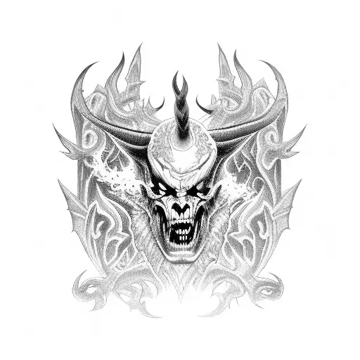 Demon Eatting A Person