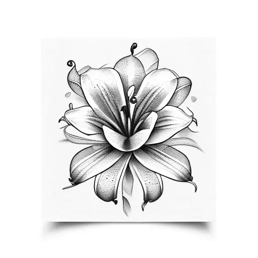 Lily Flower Clavical