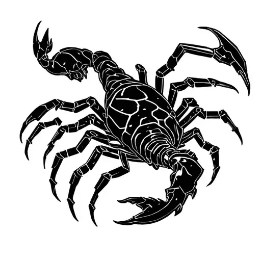 Minimalist Scorpio Mecha