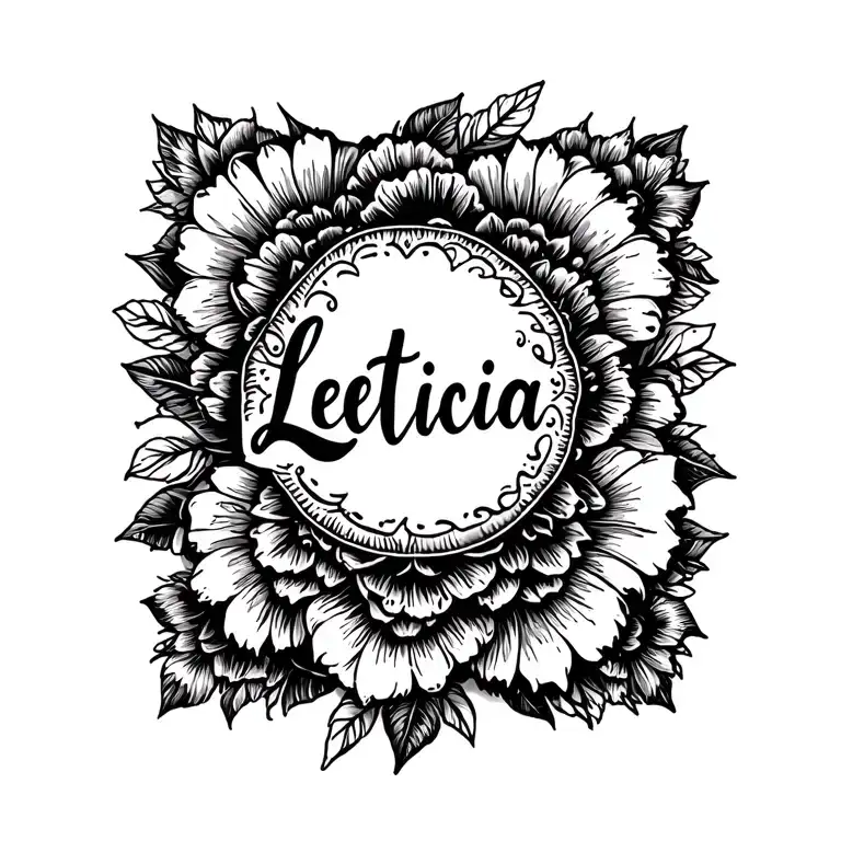 Leticia Name Written