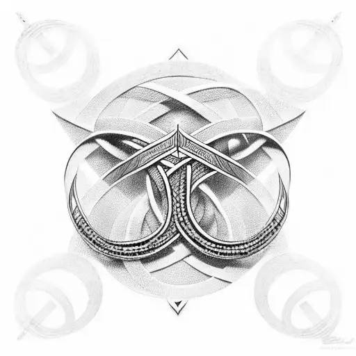 Infinity Symbol With Viking Symbols For Dlrtsjmde