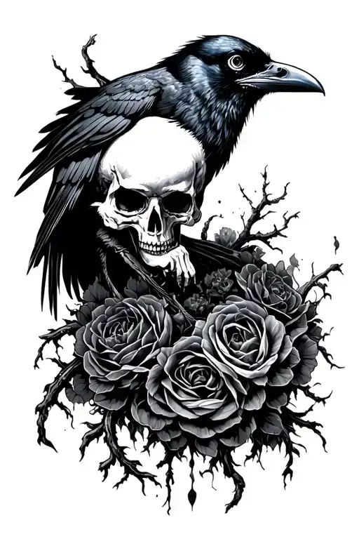 Death With A Raven
