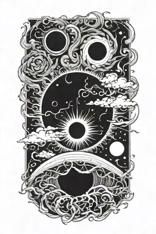 Black Hole Swallows The Sun