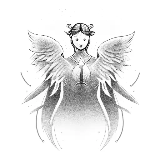 Angel Basketball Player