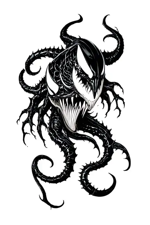 Cybersigilism Venom Marvel Inspired