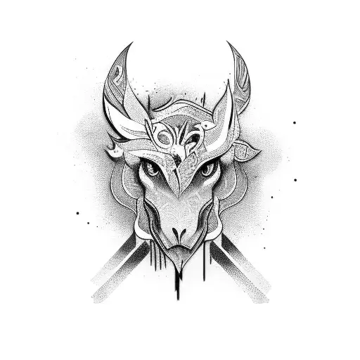 Masculine Fine Line Botanical Shoulder Full Cover