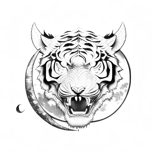 Moon Tiger Frame