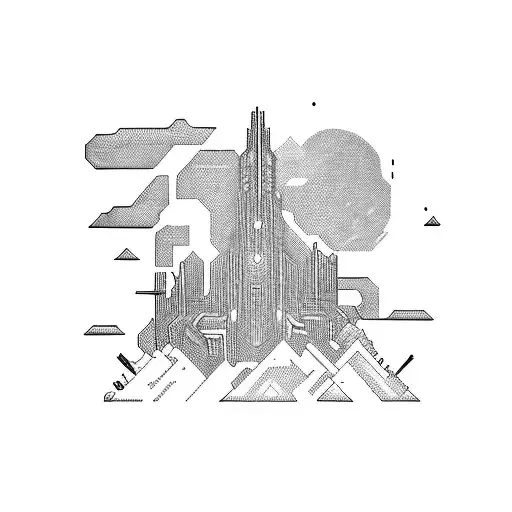 Cyberpunk Gaming Cityscape