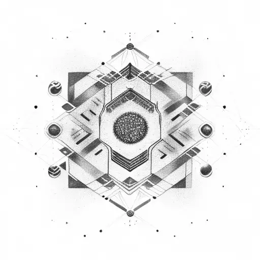 Binary Code Forming The Shape Of A Galaxy