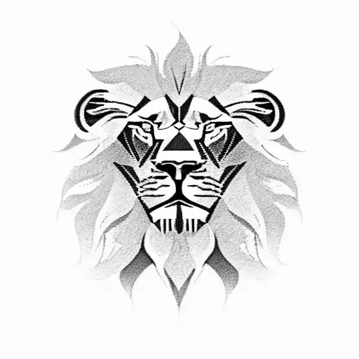 Steel Metal Lion Head