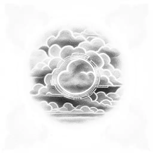 Cloud Around Circle