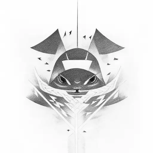 Katana With Electric Lightning