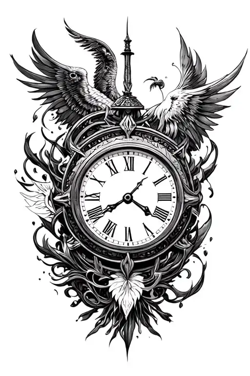 Arena And Compajula Clock