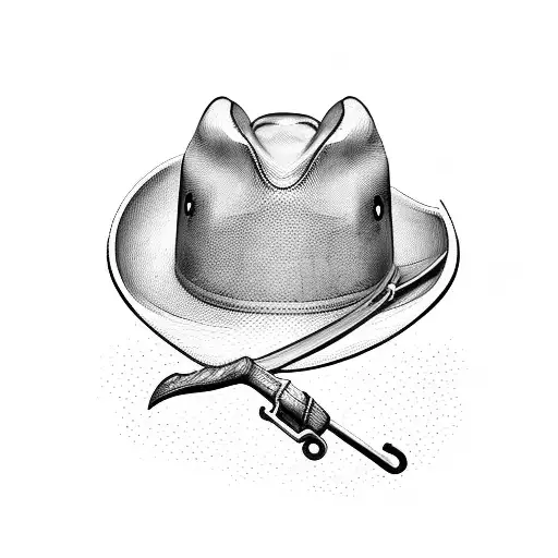 Cowboy Hat And Umbrella