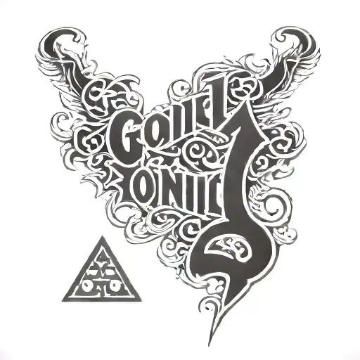 Dark Lettering Spelling Gonplai