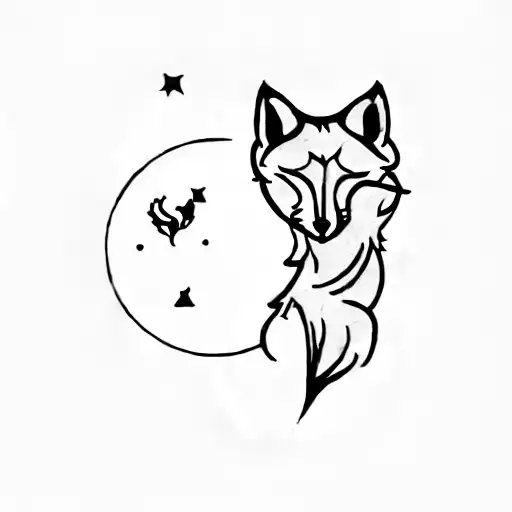 A Fox And A Moon