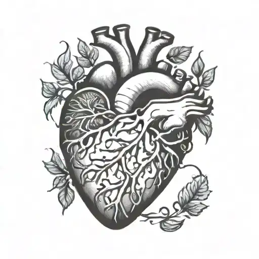 Anatomical Heart Music Intertwined