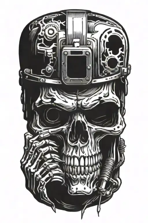 Skull Welder Sparks