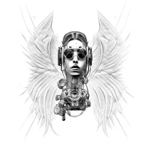 Cyberpunk Angel