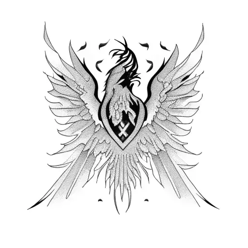 Phoenix Merged With Iran Map