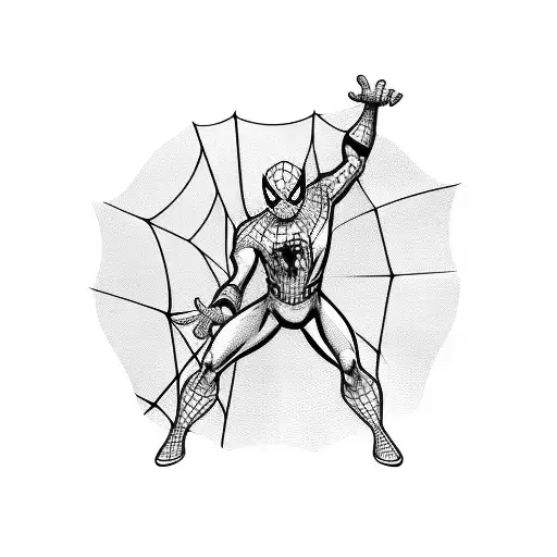 Spider-man Playing Drums In A Gaming-themed Background