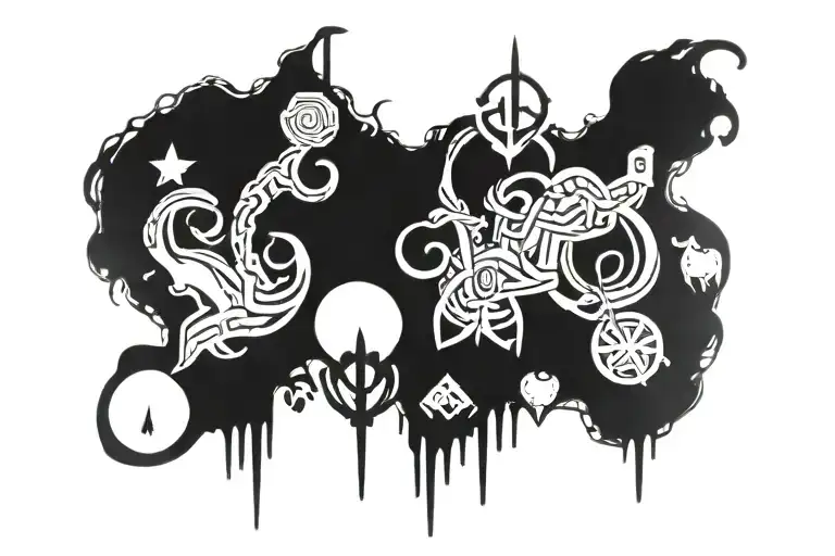 Lifeline Symbol Intertwined Symbolism Of Family Members