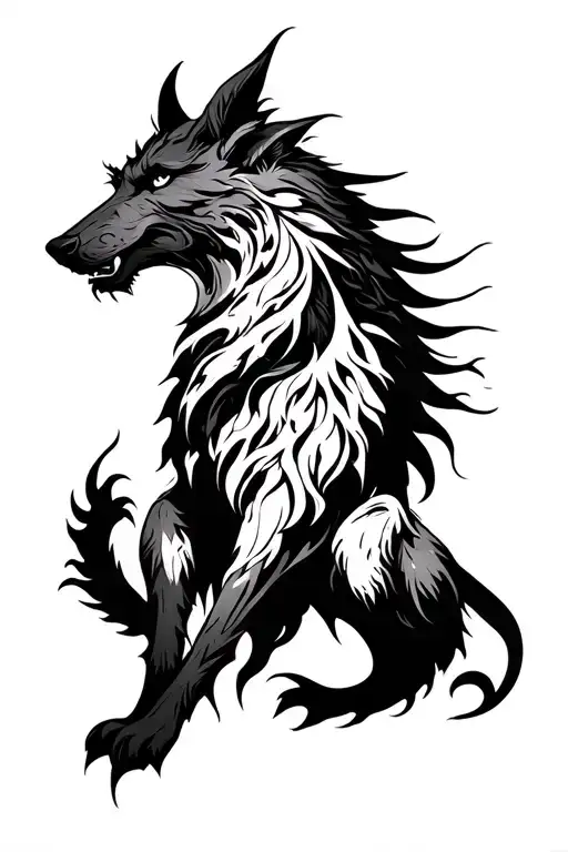Savage Fenrir Norse Mythical