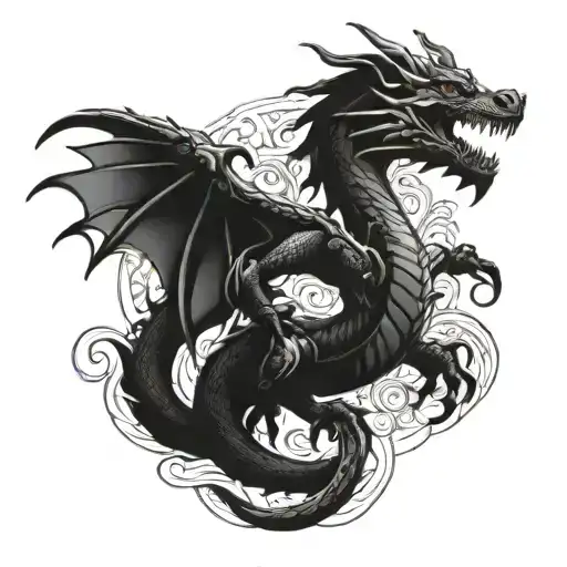 Dragon Standing Tall