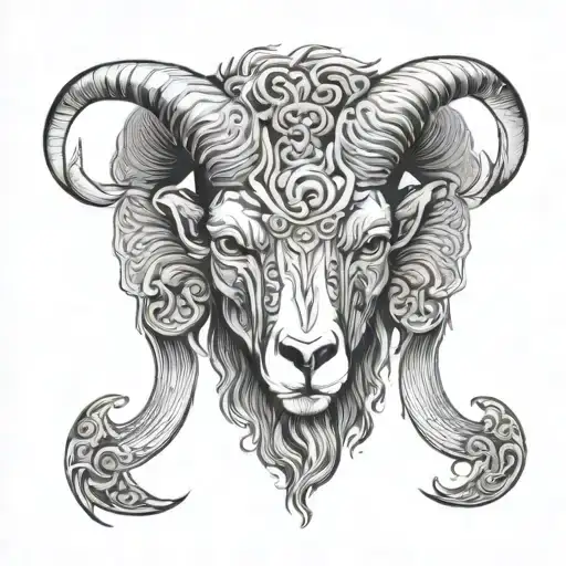 Evil Rams Head
