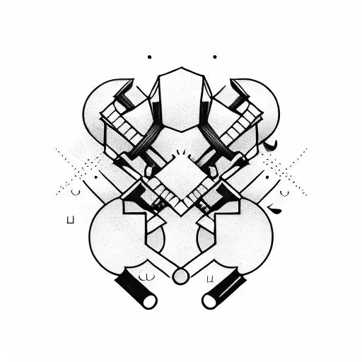 Combine Your Love For The Gym And Music Into A Tattoo Design